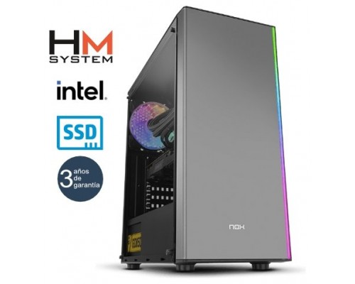 HM System Intel Omega C1 Gaming - Torre RGB - Intel